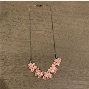 Stella & Dot pink necklace